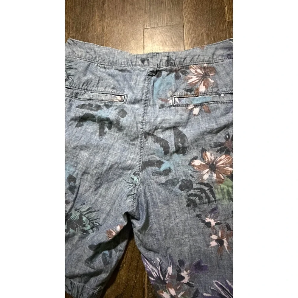 MEN'S HOLLISTER CLASSIC FIT Floral CASUAL SHORTS SIZE 28